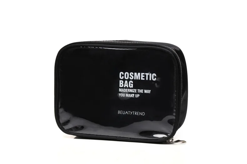 XZP Transparent Cosmetic Bag PVC Women Zipper Clear Makeup Bags Beauty Case Make Up Organizer Storage Bath Toiletry Wash Bag