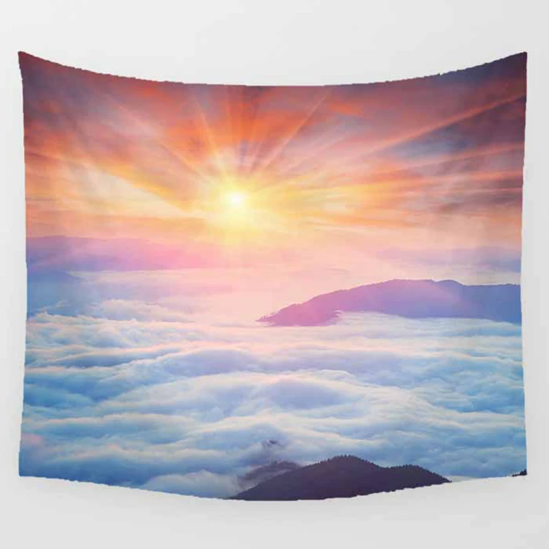 Горячая Распродажа красота луна большой различных стилей настенный гобелен