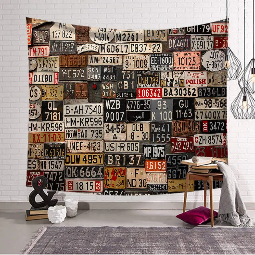 

Fox Deer Moon Wall Fabric Tapestry for Living Room Bedroom