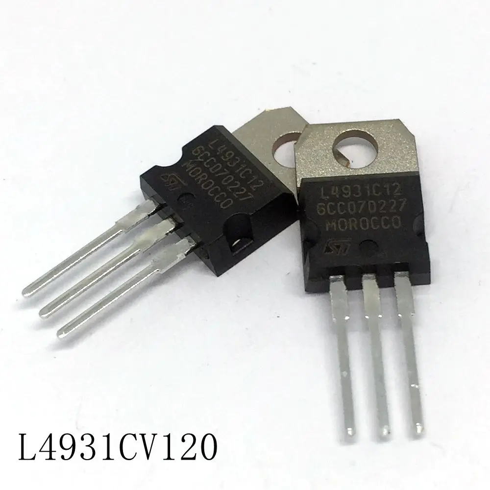 

Линейный регулятор L4931CV120 TO-220 0.25A/12V 10 шт./партия Новинка