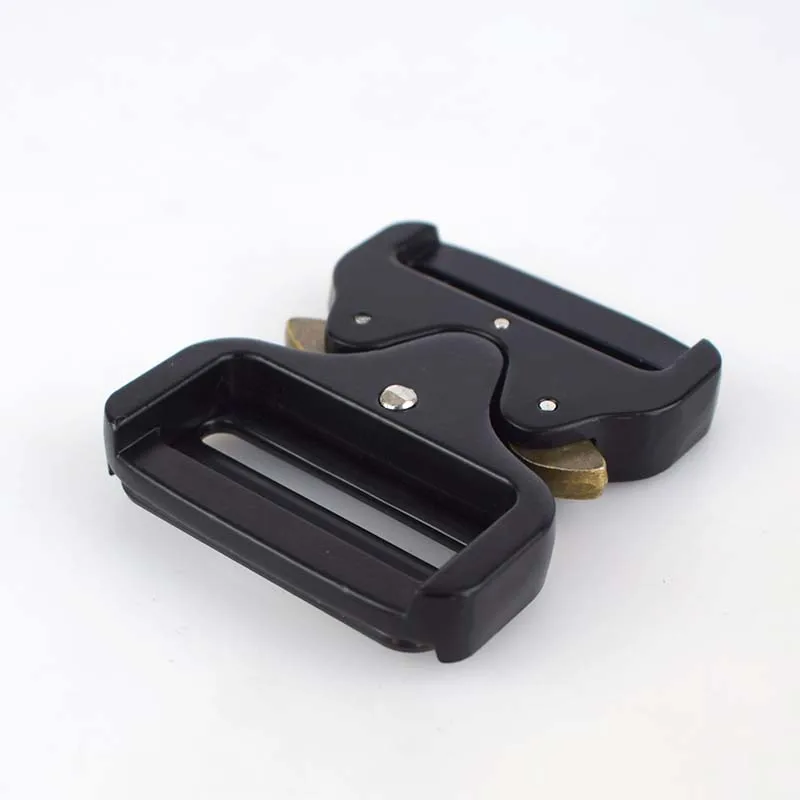 Meetee 38/45MM Webbing Metal Bag Strap Quick Side Release Buckle Shackle Belt Clip Clasp DIY Bags Clothes Accessories AP646|Пряжки и