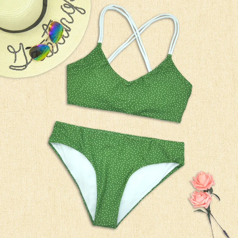 

BAZUHIA Bikinis Swimsuit Women Push Up Swimwear Women Sexy Biniki 2021 Bathing Suit Biquini Brazilian Bikini 2021 New Bathsuit