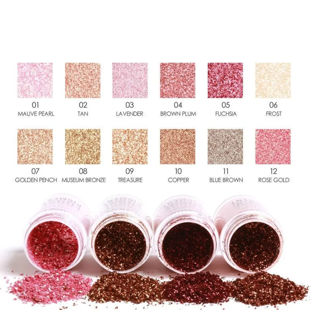 Focallure высокоперламутровые тени для век порошок Алмазный перламутровый FA37 макияж