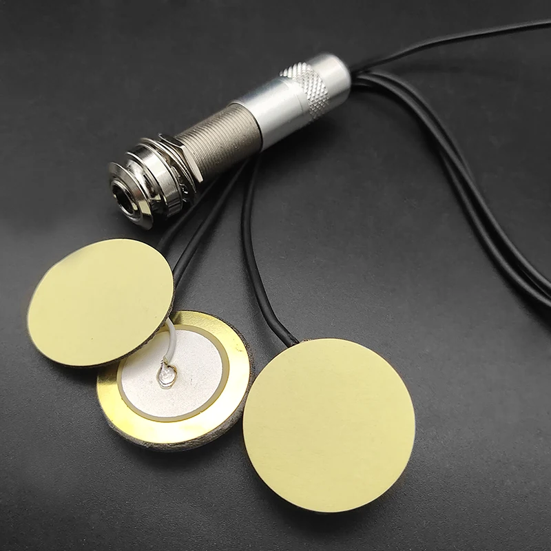universal stick auf gitarre pickups akustische elektrische wandler endpin jack pickup für gitarre violine ukulele mandoline banjo cello free glob