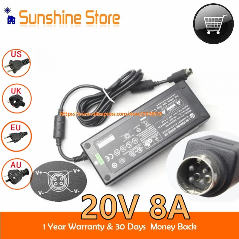 Подлинной LI шин 20V 8A 160W 0226A20160 0226C20160 адаптер переменного тока FSP150-ACB для FUJITSU Siemens Amilo