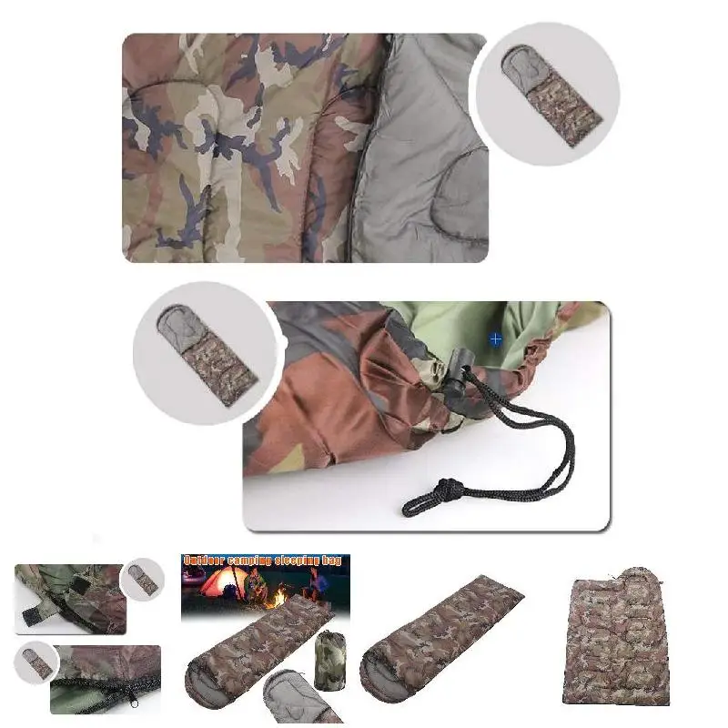 Популярный спальный мешок AD-Outdoor портативный легкий теплый мешок-конверт для