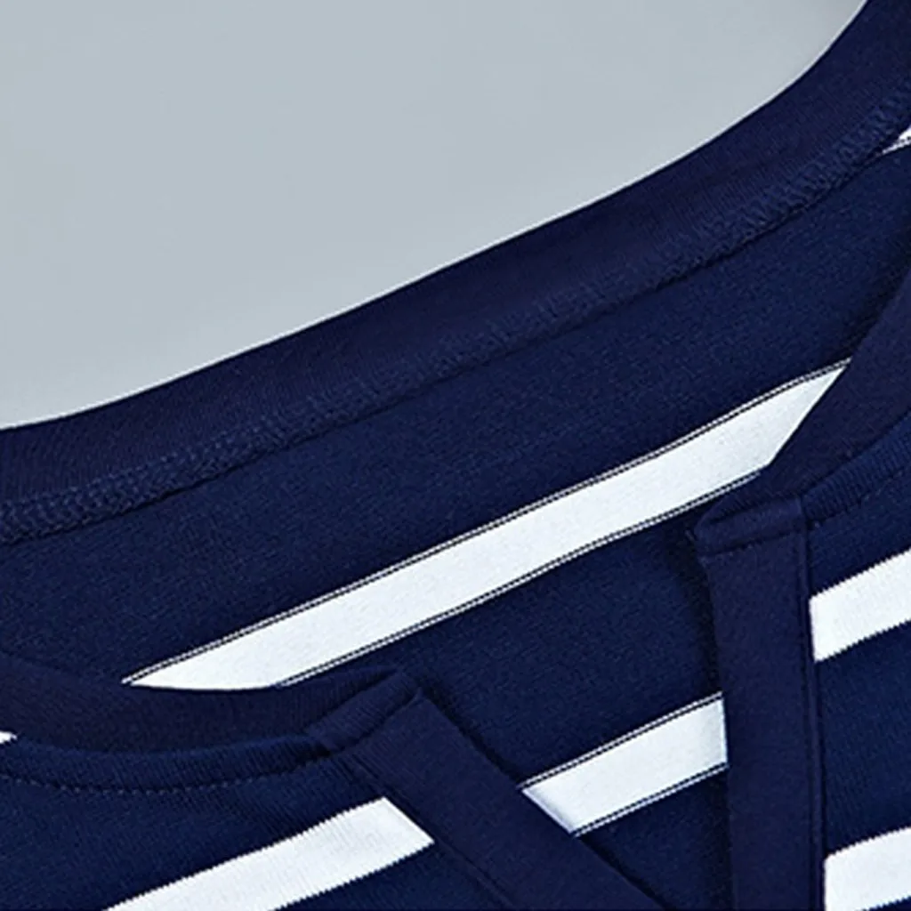 Футболка женская в полоску мешковатая льняная рубашка с длинным рукавом