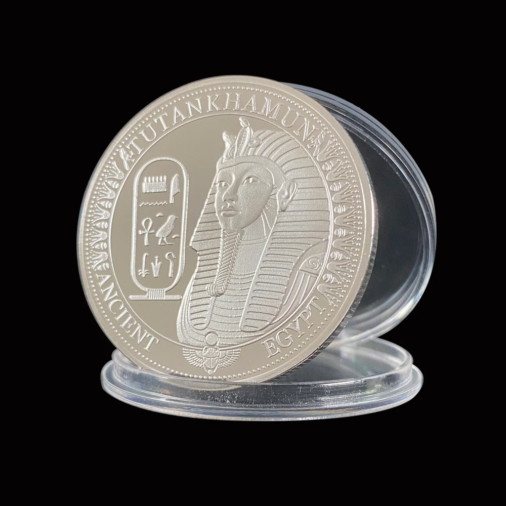 

Ancient Egypt Sphinx Silver Challenge Coin For Collect