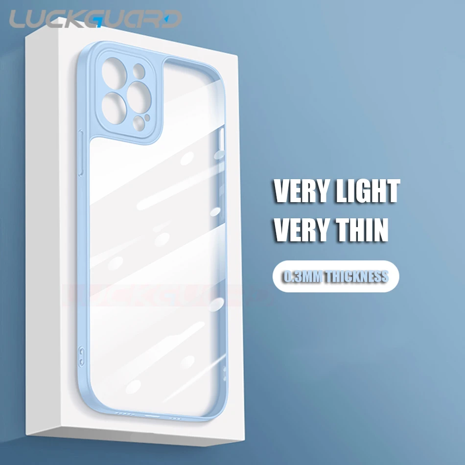 

Прозрачный мягкий бампер для iPhone 13, 12, 11 Pro Max, XR, X, XS