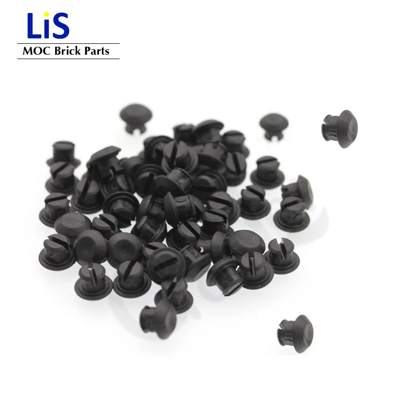 

100-200Pcs/Lot Bulk High-Tech Rubber Stopper Chain link Grip Caterpillars Track Attachmen Bricks Toy Compatible with Tank Link