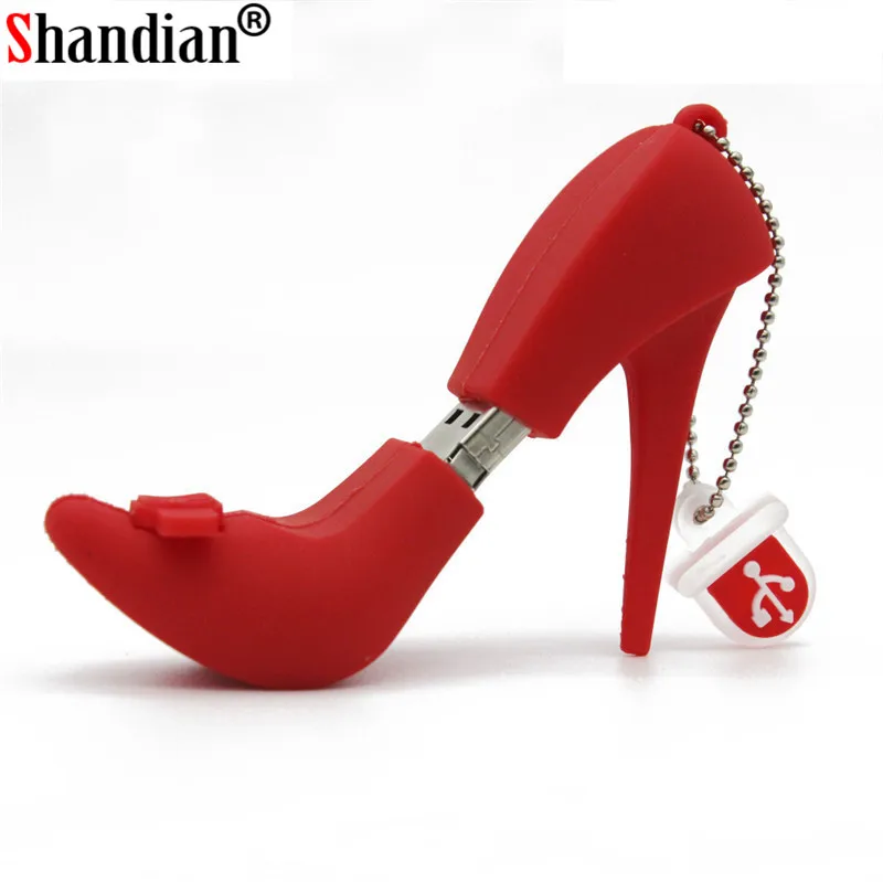 USB-флеш-накопитель SHANDIAN на высоком каблуке 4/8/16/32/64 ГБ 4 цвета | Компьютеры и офис