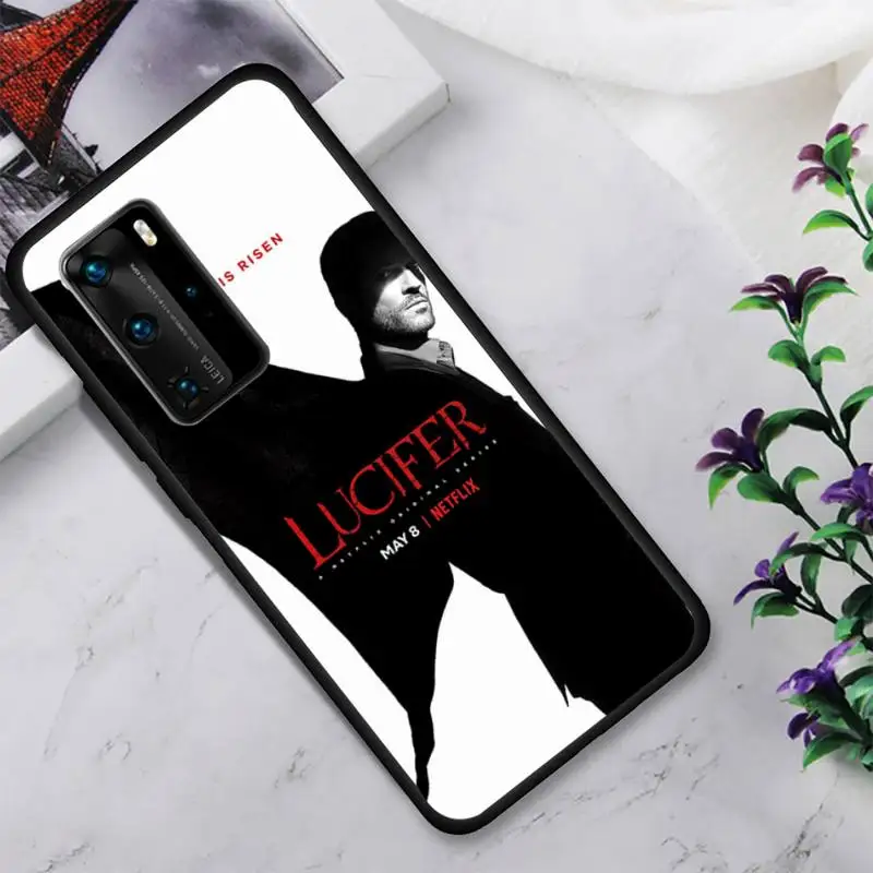 

Lucifer Phone Case For Huawei P9 P10 P20 P30 P40 Novi Lite Pro Smart Cover