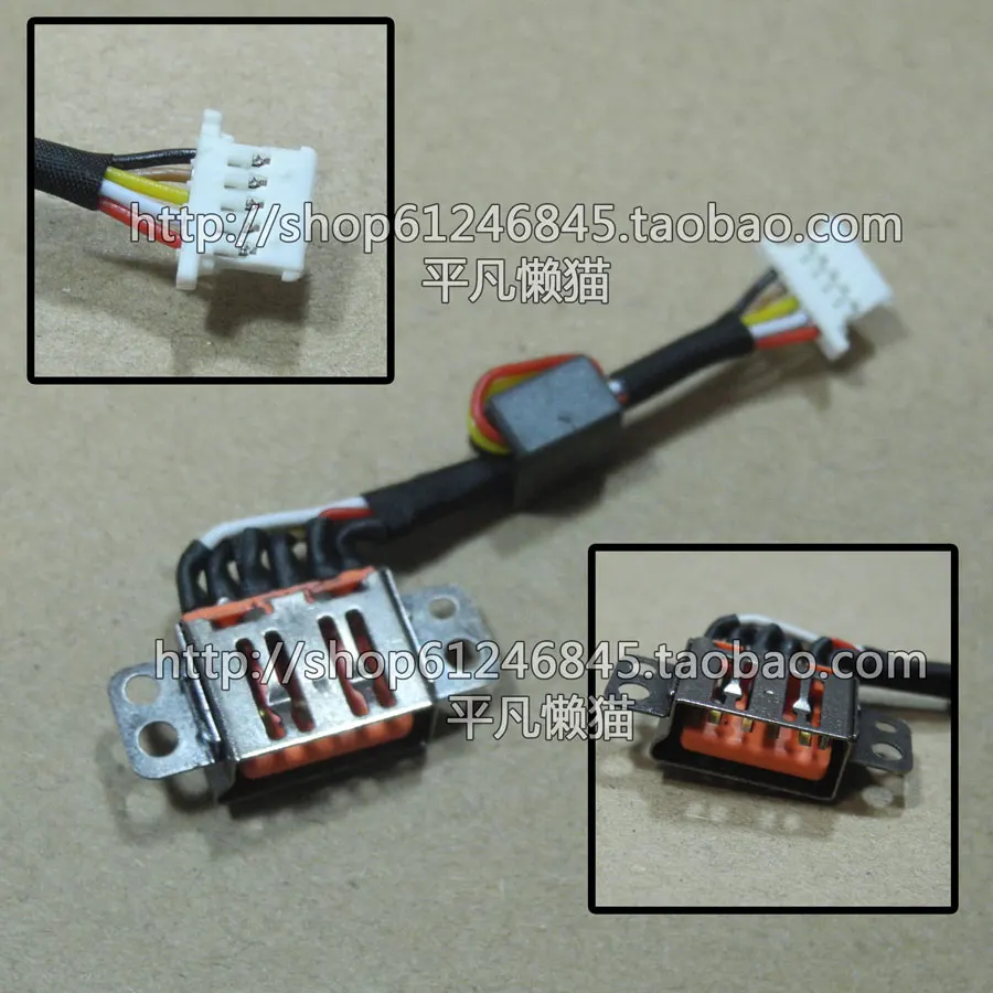 Разъем питания постоянного тока с кабелем для ноутбука Lenovo Yoga3 11