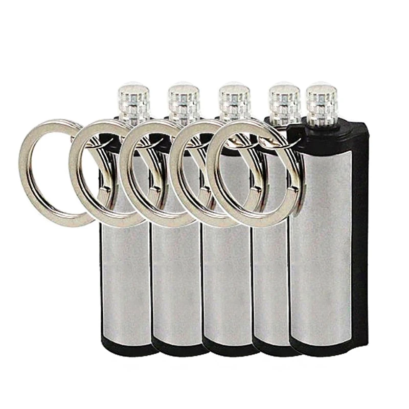 Инструмент для выживания на открытом воздухе 5 шт. кремневая зажигалка стартер брелок портативная Зажигалка