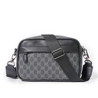 luxury fashion brand mens mini square bag street casual single shoulder crossbody bags male phone pouch messenger bag trendy