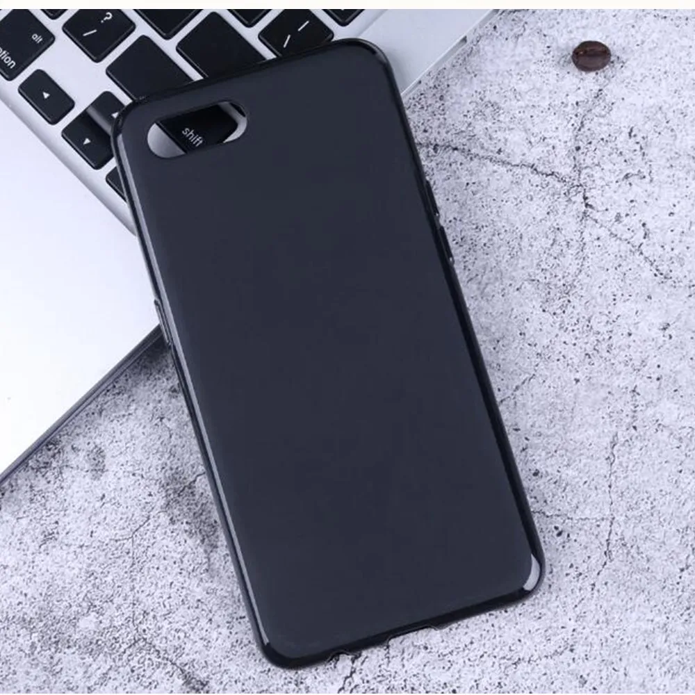 Soft TPU Case Black Роскошный флип-чехол для OPPO AX5 AX7 AX7 PRO A9x из искусственной кожи+ чехол-бумажник для OPPO Realme X2 3 Pro XT C2 3i 5S 1 чехол - Цвет: Soft TPU Case Black