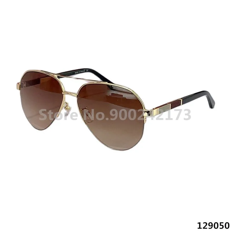

Aviation Metal Frame Quality Oversized Wood Leg Alloy Men Sunglasses Polarized Brand Design Pilot Male Sun Glasses Driving