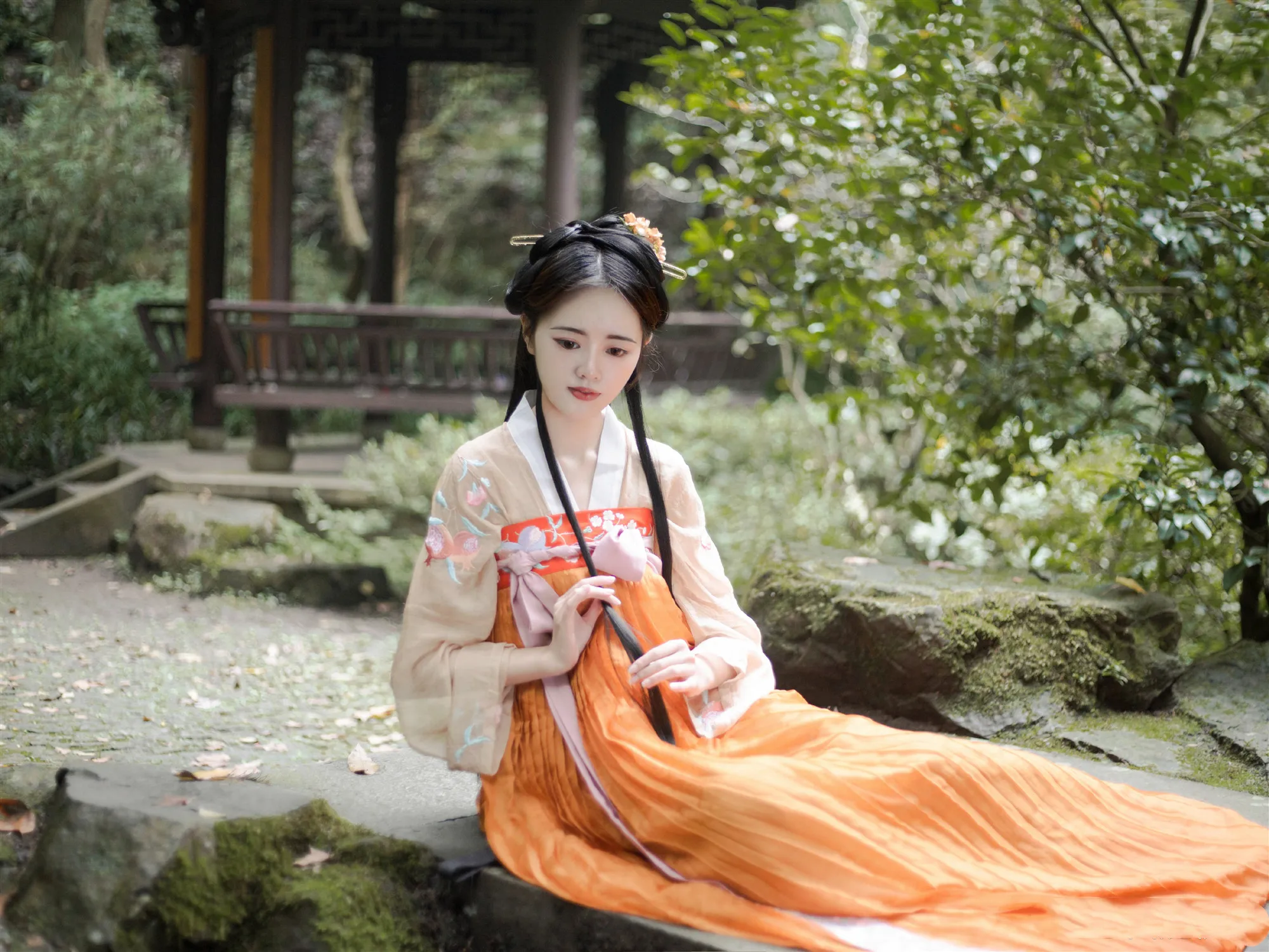 

Women Chinese Traditional Costume Female Hanfu Clothing Lady Han Dynasty Princess Clothing Oriental Tang Dynasty Dress Fairy