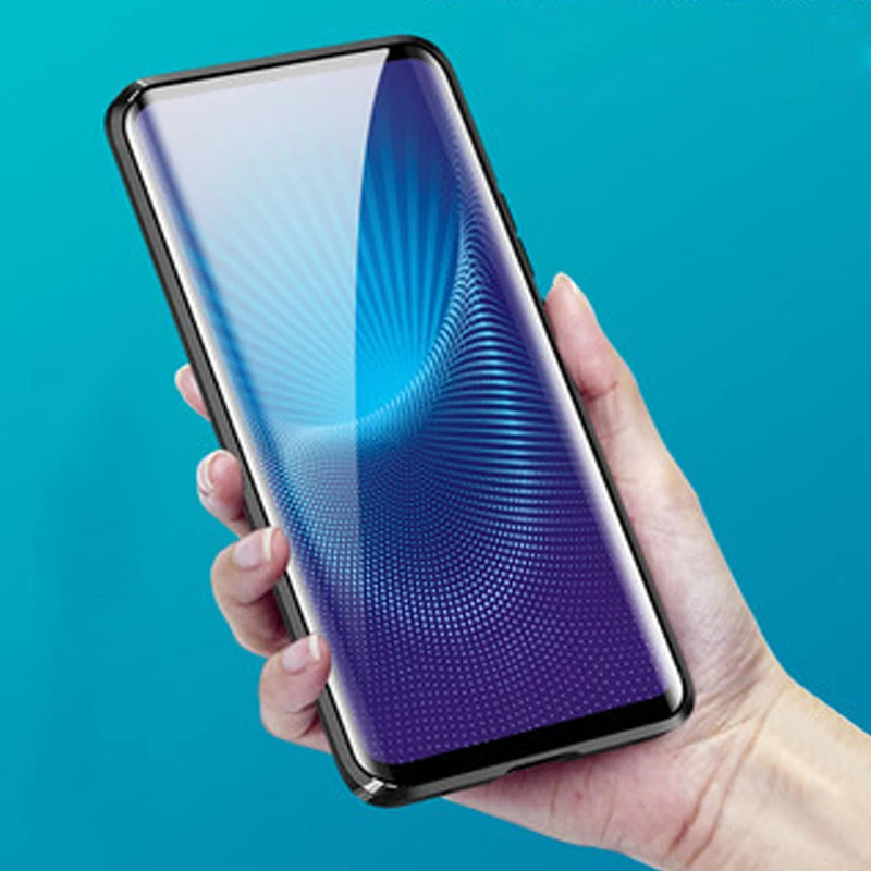 Роскошный Магнитный адсорбционный ЧЕХОЛ ДЛЯ VIVO Nex 2 металлическая рамка