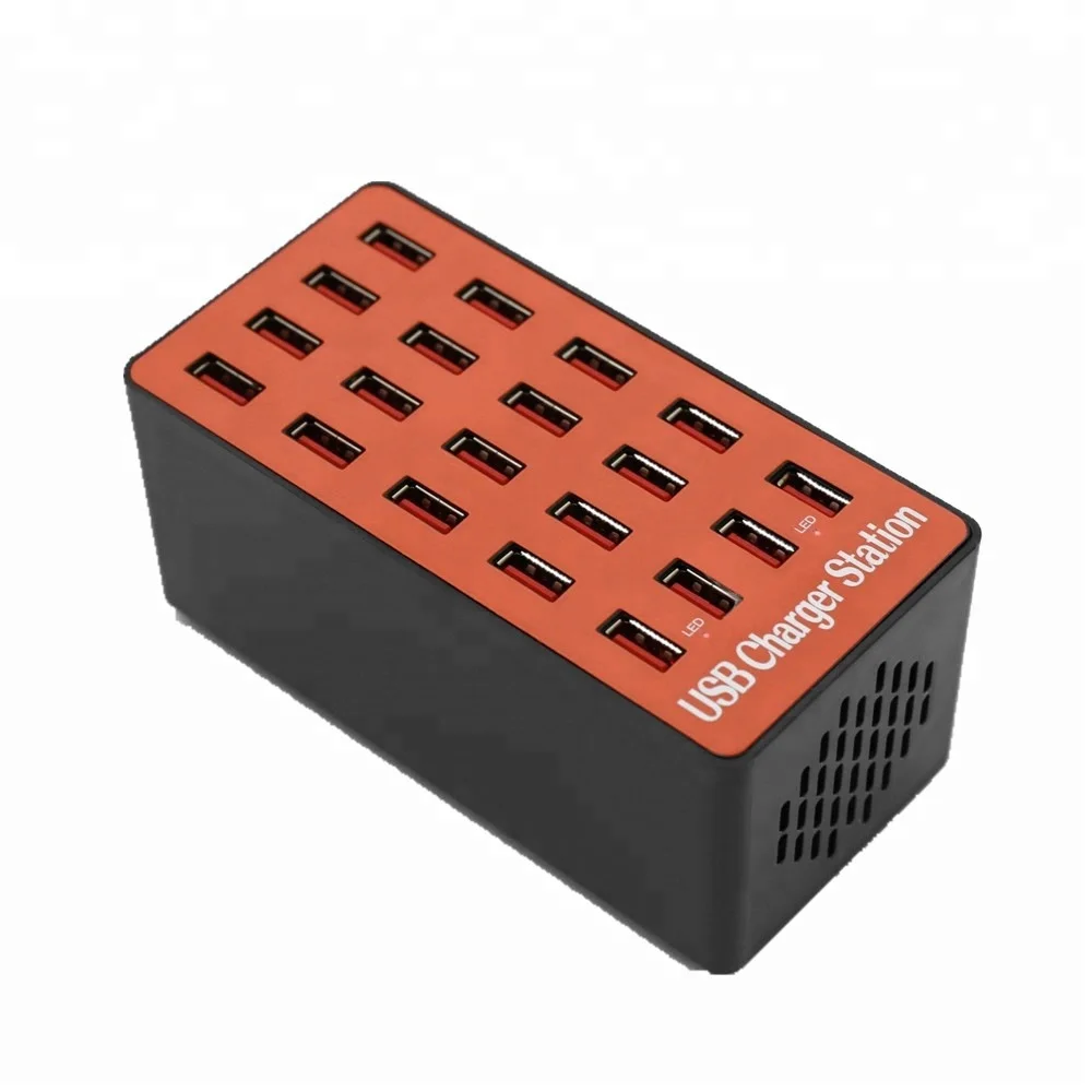 

20 Ports USB Smart Charger 18A High Power Fast Charging Station