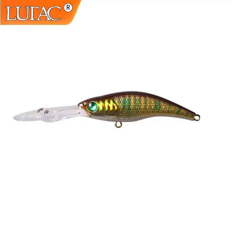 

Lutac Minnow Fishing Lures Artificial Wobblers Plastic Floating Stickbaits Tackle Pesca
