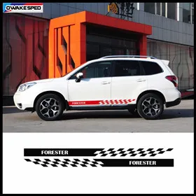 Наклейка на 4 колеса для внедорожника, Виниловая наклейка для Subaru Outback Forester, Автомобильный кузов, дверь, боковой декор, наклейки, внешние аксессуары