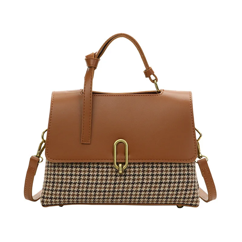 

Brand Crossbody Bag Female Luxury 2021 Fashion Handbag Lady Design Chain Shoulder Bag Women's Leather Messenger Bag