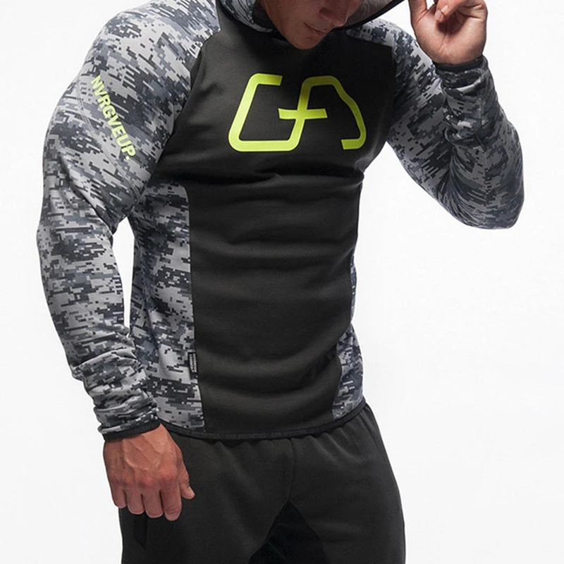 Мужская одежда 2020 дышащая мужская куртка для бега с капюшоном спортзала осеннее