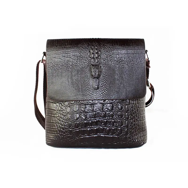Новые мужские сумки на плечо с узором Аллигатор для мужчин сумка мессенджер