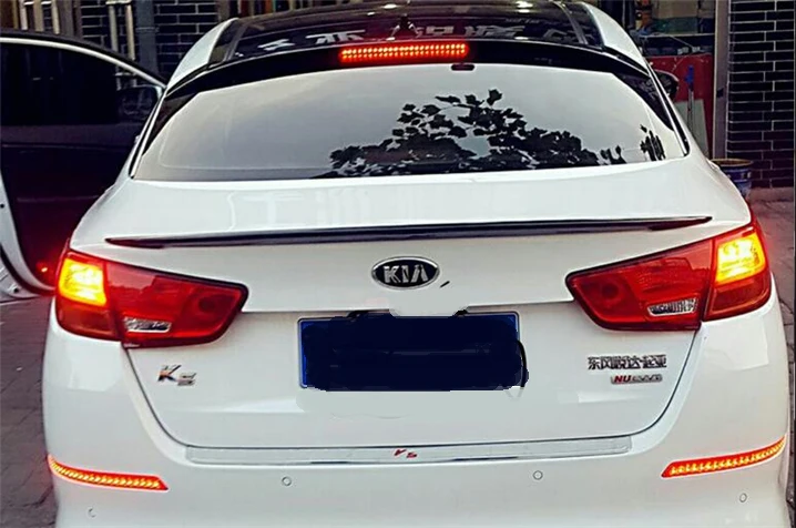 Спойлер на крышу для Optima 2011-2015 Kia K5 спойлер YCDK из АБС-пластика цветной задний