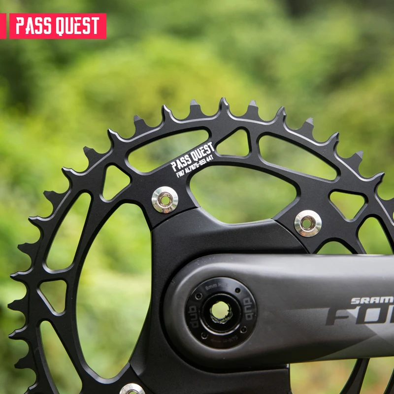 Цепь для горного велосипеда PASS QUEST 107BCD 107 bcd 36T-52T цепь sram force поддержка кривошипника