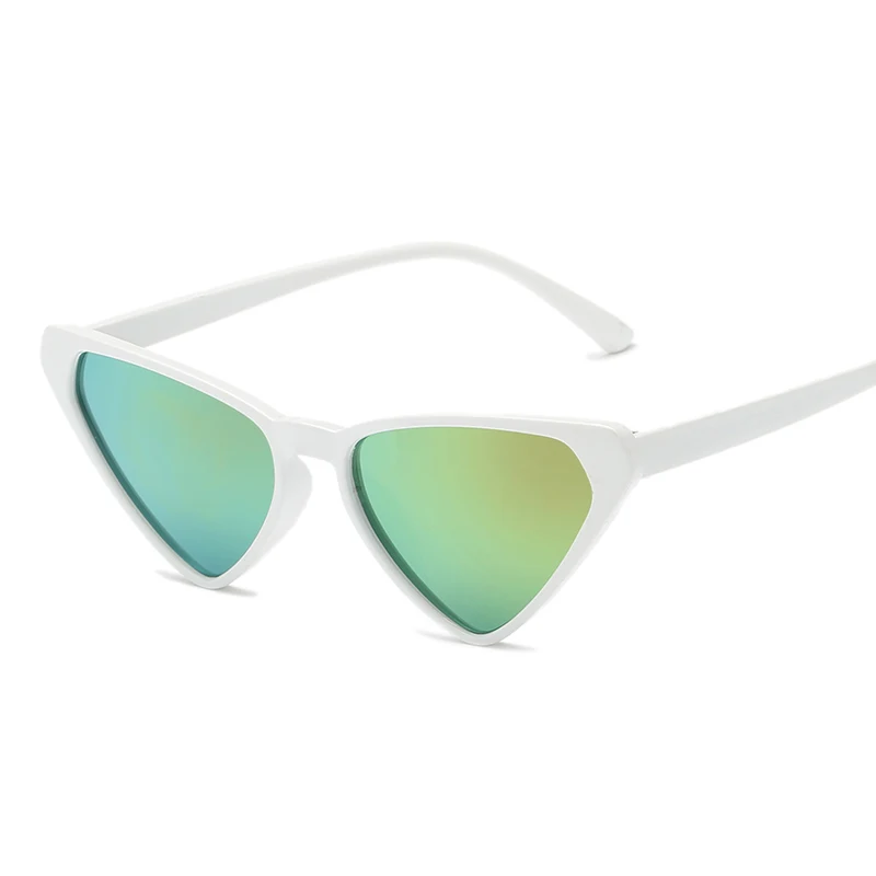 Женские очки в оправе из поликарбоната новинка 2018 солнцезащитные кошачий глаз