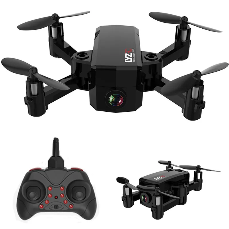 Мини оптический воздушный Дрон с камерой hd 720p WiFi приложение управления RC Вертолеты красочные огни rc игрушки Радиоуправляемый игрушечный вертолет для детей