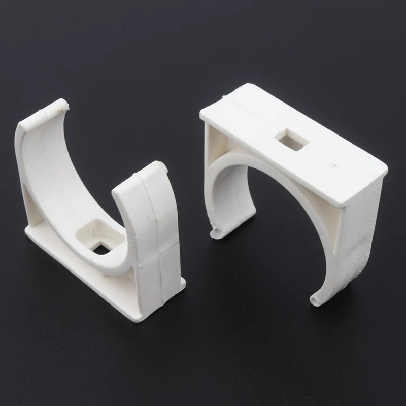 U образный зажим для труб из ПВХ пластиковый держатель трубы фитинг с винтами