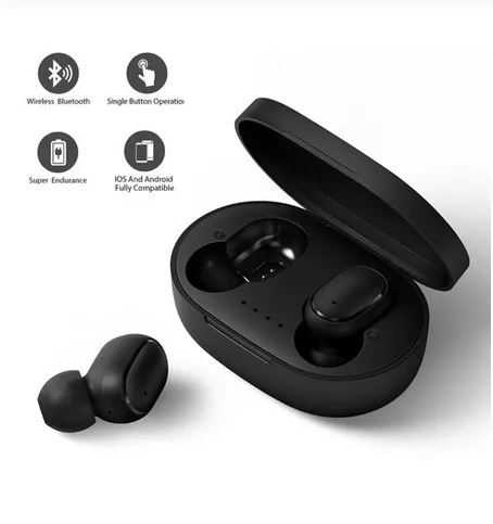 A6S TWS Беспроводные Bluetooth 5 0 наушники для Xiaomi Redmi Airdots 3D бас стерео гарнитура с