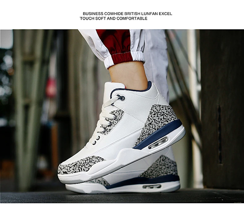 Uptempo Air Shoes Joran Ретро 3 амортизирующие кроссовки для баскетбола кроссовки Карри обувь Мужская баскетбольная обувь Kyrie 4 Спортивная обувь для мужчин