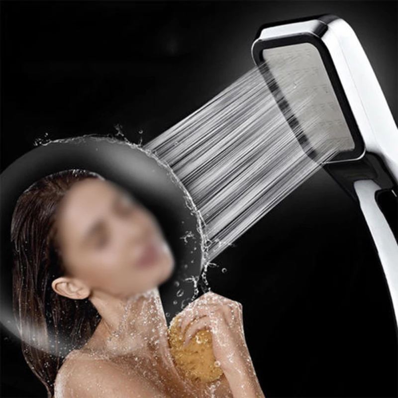 

Best High Pressure Shower Head Handheld Chrome Powerful Boosting Water Saving~