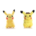 TAKARA TOMY Аниме Покемон детектив Пикачу кавай плюшевые игрушки мягкие Мультяшные Животные Детская игрушка изысканный подарок