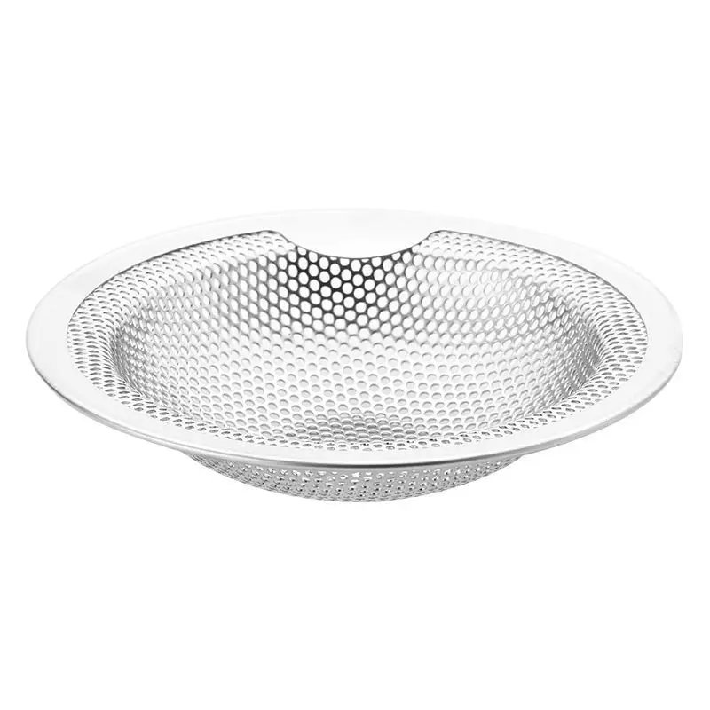 

Kitchen Sink Vegetable Basin Filter Mesh Portable Funnel Dishwashing Sink Stainless Steel Floor Drain Net Sewer Filter