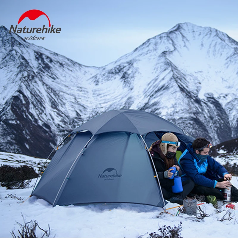 Naturehike KR 2022 Cloud Peak 15D палатка для кемпинга 1-2 человека Сверхлегкая 4 сезонная