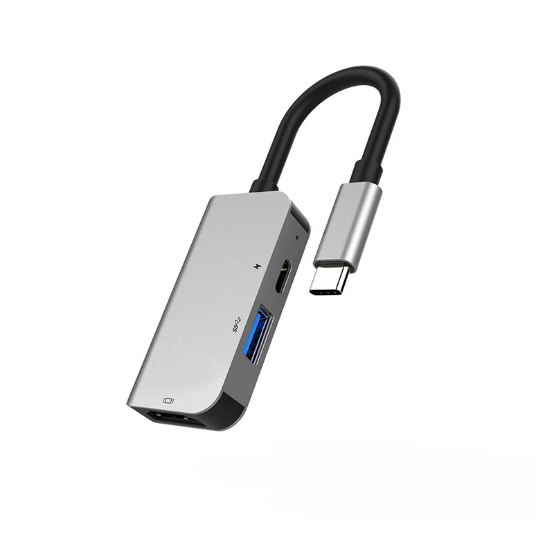 Адаптер USBC Hub для HDMI 4K 60 Гц USB 3 0 мульти Type C 1 сплиттер с поддержкой Max PD 87 Вт