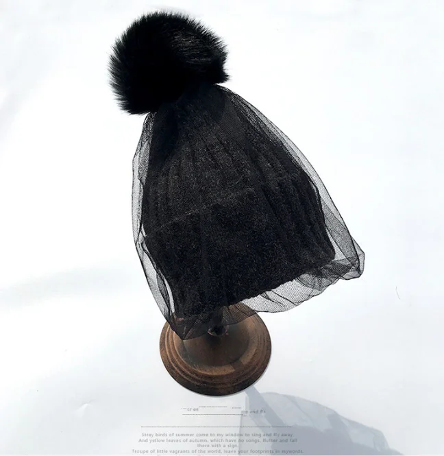 Новая маленькая Очаровательная осенне зимняя сетчатая шляпа в стиле ретро