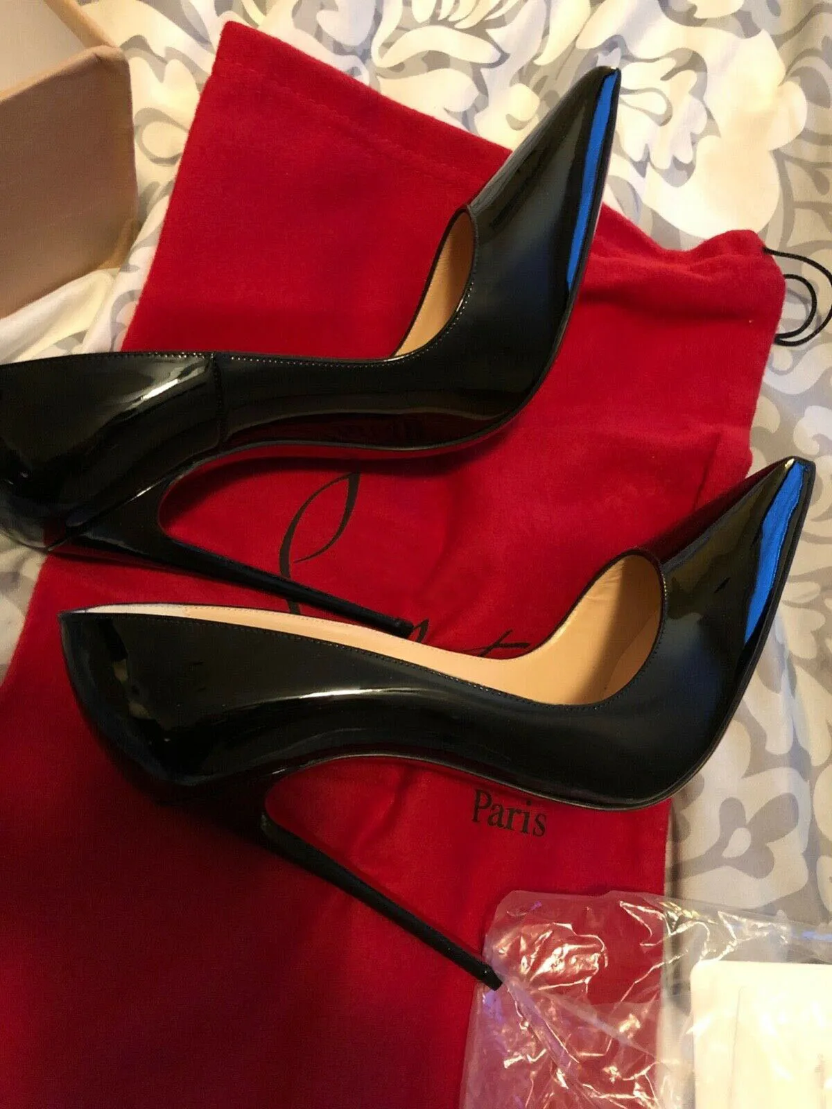 

Женские туфли-лодочки из лакированной кожи, на высоком каблуке 8/10/12 см