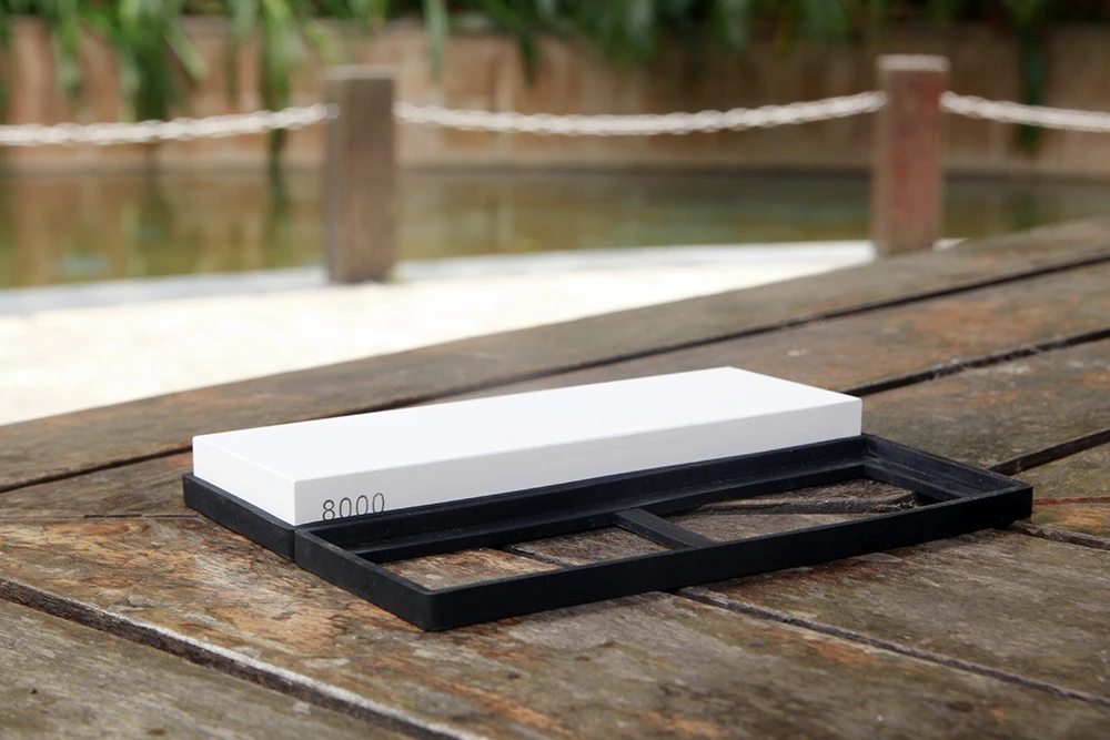 8000 # тонкой заточки полировки Кухня Ножи точилка воды хонинговальный камень