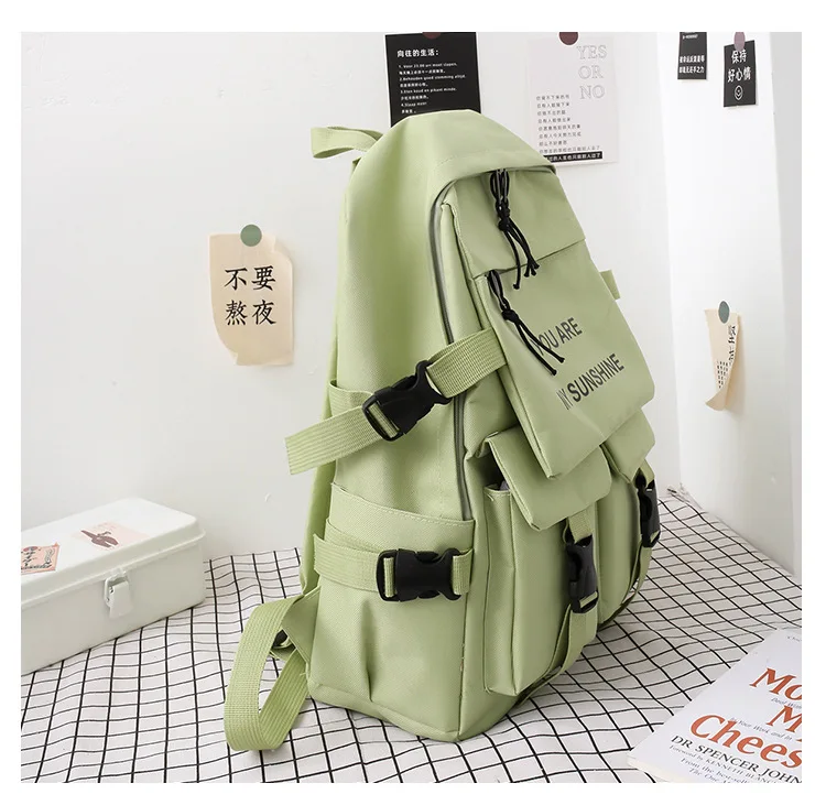 OKKID 5 шт./компл. комплект школьных рюкзаков для девочек студенческий рюкзак