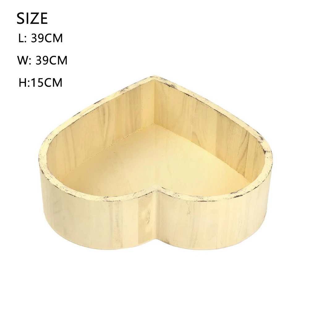 Don&Judy 2019 New Wooden Love Heart Box Props for Newborn Photography Accessories Posing  Prop Studio Shooting Fotografia enlarge