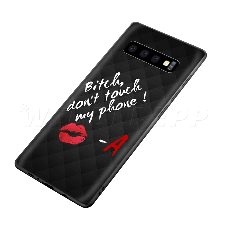 Webbedepp надписью Pretty Little Liars и PLL чехол для samsung Galaxy S7 S8 S9 S10 Edge Plus Note 10 8 9 A10 A20 A30 A40 A50 A60 A70