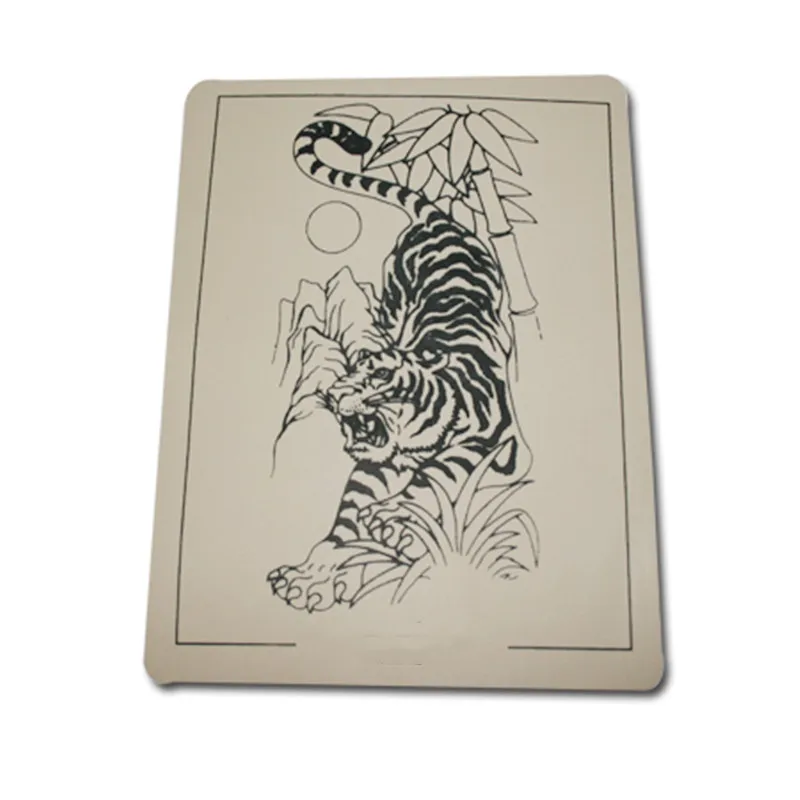 tiger Микроблейдинг тату для бровей, для практики, кожи бровей, косметический Перманентный макияж, для обучения кожи, тату, принадлежности, не нужны чернила - Цвет: tiger