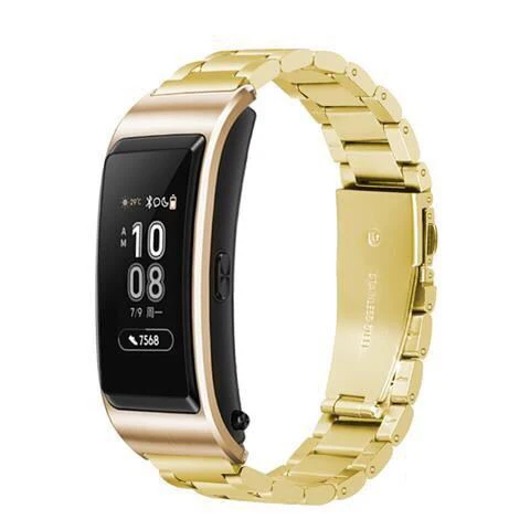 Лидер продаж металлический ремешок из нержавеющей стали B5 B6 16 мм 18 для huawei B3 talkband