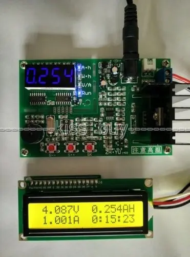 Амперметр/мощность/кулономб AH/тестер емкости батареи | Электроника